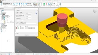 ViewMill Stock Simulation - PowerMill 2018