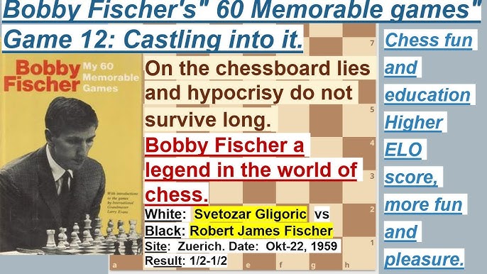 Mis 60 memorables partidas - Bobby Fischer