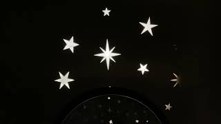 Projection effect for Optikinetics Solar 250. Galaxy Star Wheel