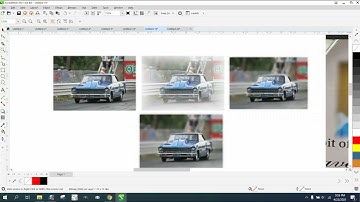 Corel Draw Tips & Tricks Make back fuzzy in a photo Part 2 Vignette