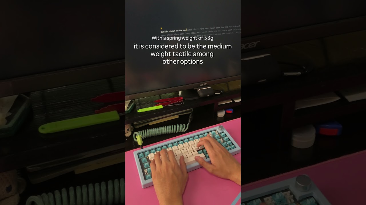 AFLION Carrot Stock on GMK67 sound test!