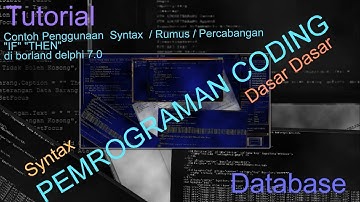 Contoh Penggunaan Syntax Rumus Percabangan "IF" "THEN" di borland delphi 7.0