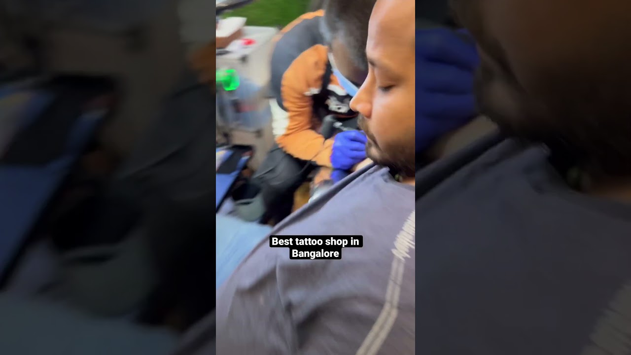 Best tattoo shop in Bangalore with crowded base