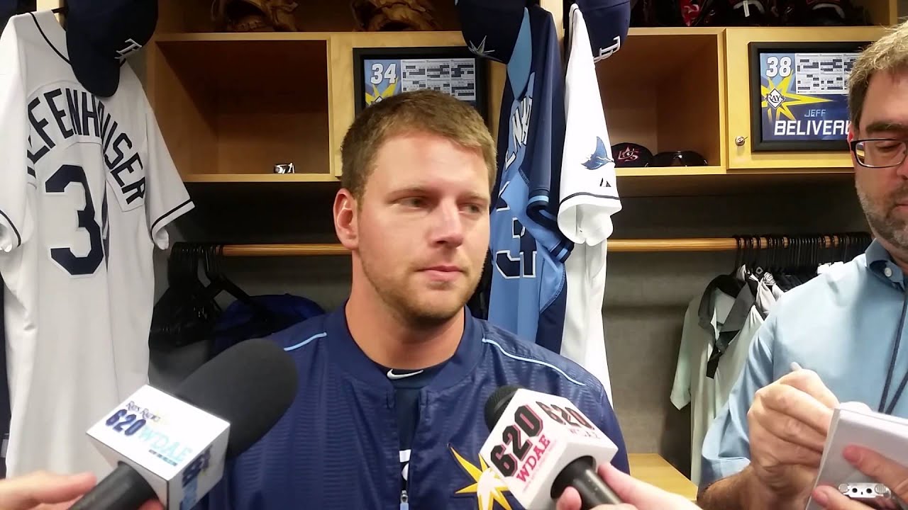 nfl news Rays' C.J. Riefenhauser On Being Placed On D.L.