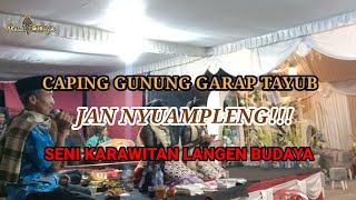 Caping gunung//garap tayub||karawitan langen budaya
