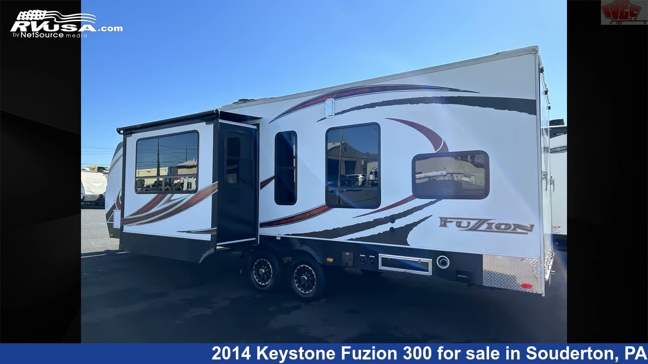 Breathtaking 2014 Keystone Fuzion Toy Hauler RV For Sale in Souderton, PA | RVUSA.com