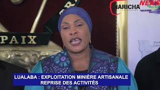 Mines Au Lualaba La Gouverneure Masuka Plique Et Rure Les Exploitants Artisanaux