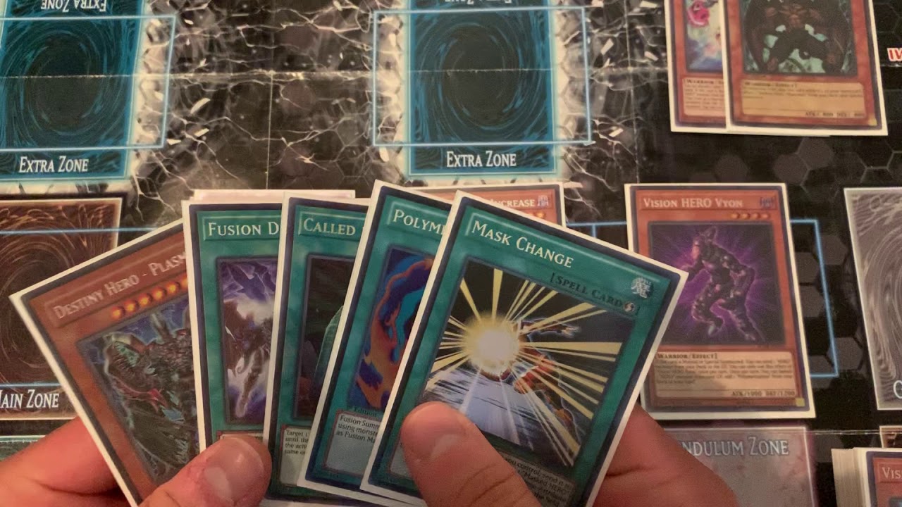 YuGiOh Best Pure HERO Deck ultimate combo video October 2019