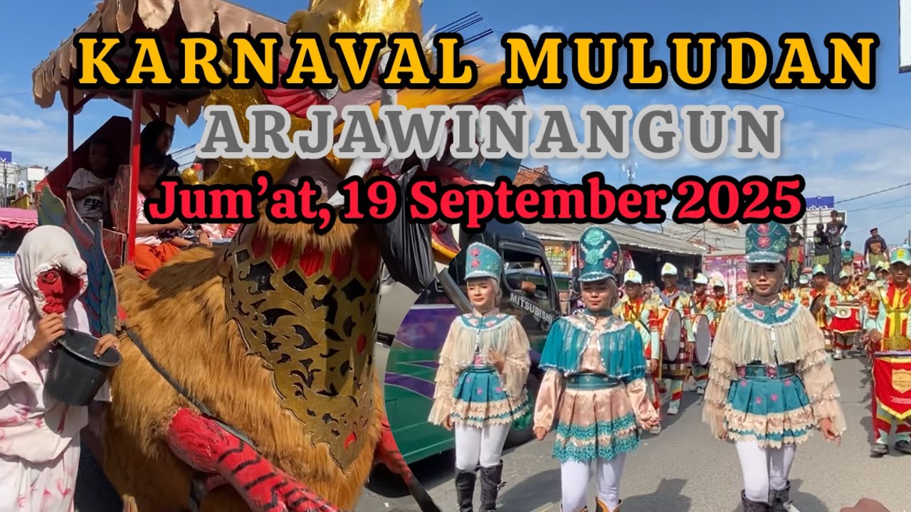 Arak arakan ARJAWINANGUN 2025 || Muludan/Khitanan Massal Karnaval Arjawinangun