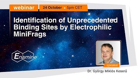 Identification of unprecedented binding sites by electrophilic MiniFrags