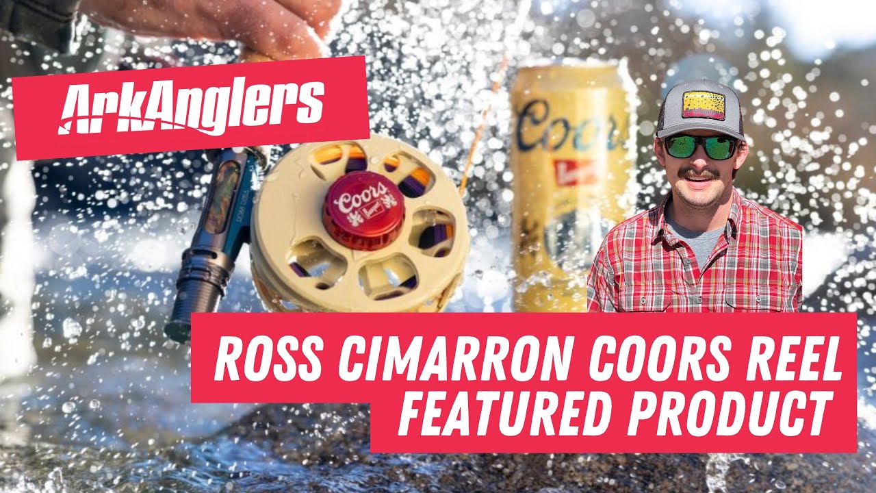 ArkAnglers Featured Product Spotlight - The Ross x Coors Banquet x Trout Unlimited Cimarron Reel!