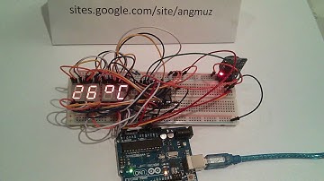 RTC w SAA1064 LED Driver, Arduino & 4x7 Segment Display