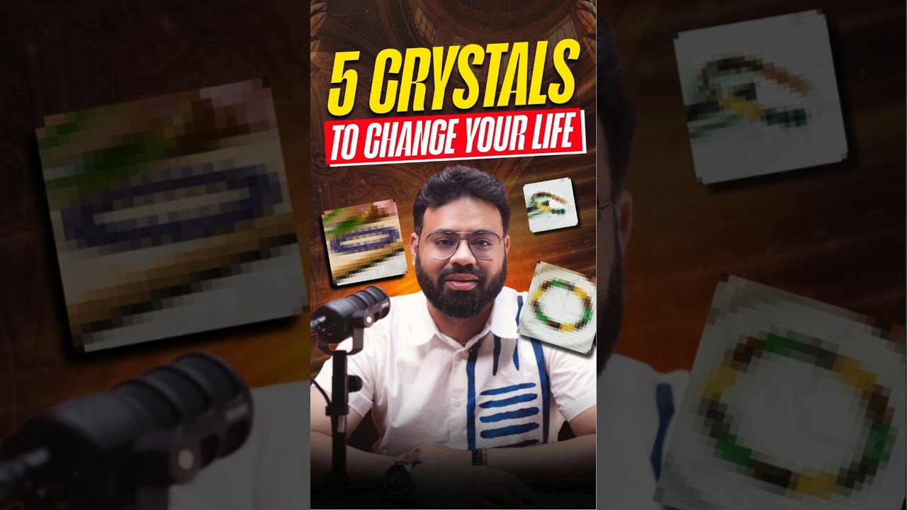 5 Lucky Crystals Jo Badal Sakte Hain Aapki Zindagi ||  Numerology || Numerologist