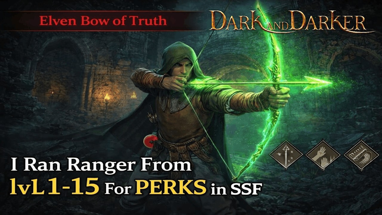 Level 1 Ranger + Elven Bow… This Changes Everything  -Dark And Darker