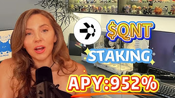 2025 Crypto Strategy: 952% APY via QNT stake & Token Farming Project staking