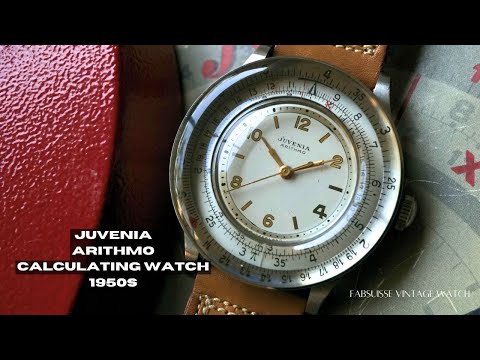 Juvenia Arithmo Calculating Slide Rule Steel 1950s