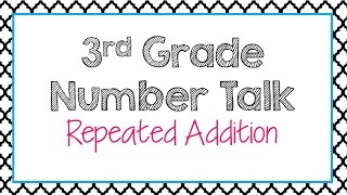 3rd grade number talk