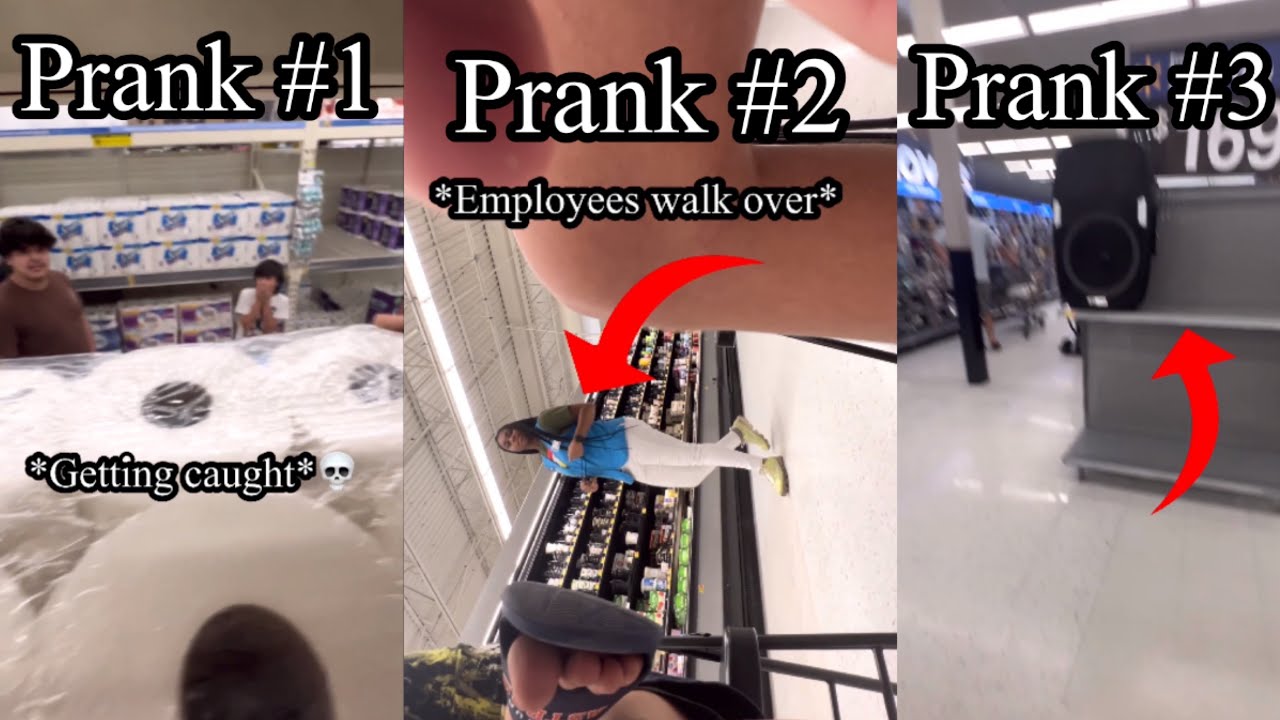 All 6 Pranks Were Crazy… (Walmart Pranks3) YouTube