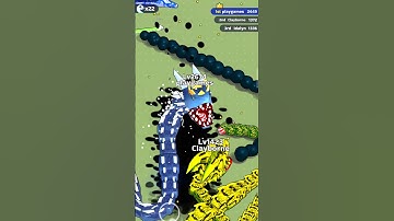 Snake game: The War of 100 Snakes #snakegame #snakevideo #snake #0007 #funny #shorts