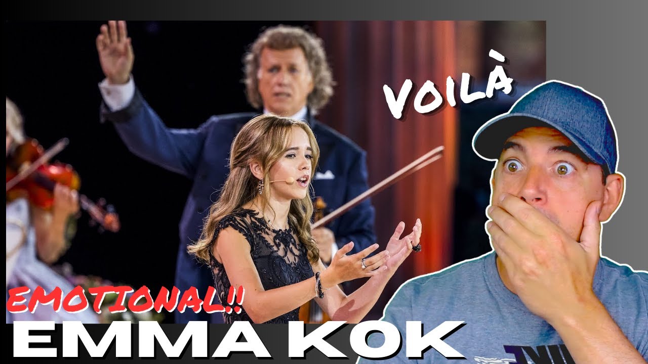 EMOTIONAL! 15 year old EMMA KOK sings voilà – André Rieu, Maastricht 2023 (REACTION!!!)