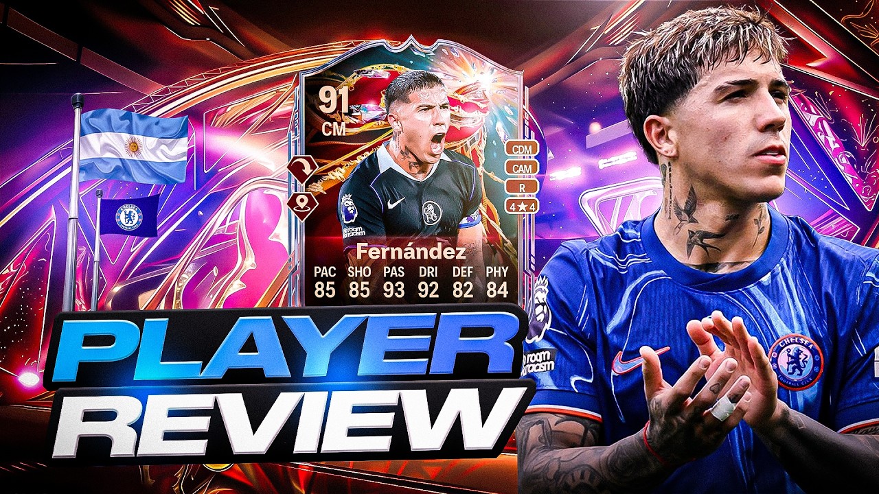 Обзор игрока Энцо Фернандеса (91) из серии «Нокаут» — EA FC 26 ULTIMATE TEAM