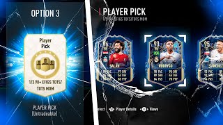 Opening 90  EFIGS TOTS Player Pick Packs as they're Broken...
