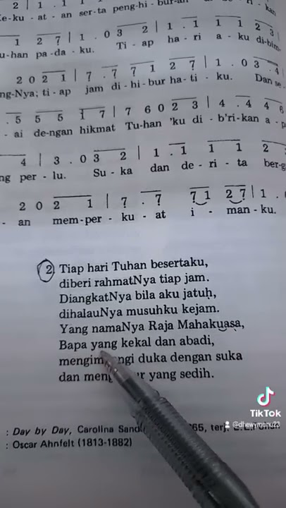 LAGU ROHANI, TIAP HARI TUHAN BESERTAKU|||TIKTOKROHANI||#yesus #amin #haleluyah #godblessyou #jesus