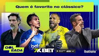 HORA DE CRUZEIRO X ATLÉTICO! QUEM É FAVORITO? QUAIS AS ESCALAÇÕES? | GOLEADA #125 - 24/8/26