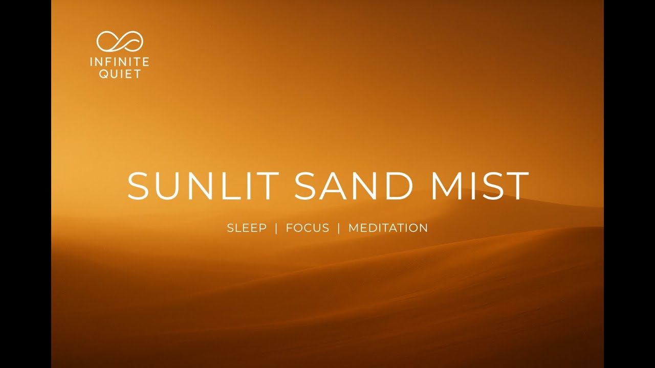 Desert Quiet Ambience – Sunlit Sand Mist (1 Hour) | Relaxation, Reading & Focus