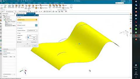 NX1980 What's new : Feature Contour Rib