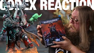 Tycho's thoughts on the new Chaos Space Marine Codex!