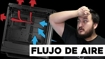 ¿Cómo puedo maximizar el flujo de aire en mi PC?