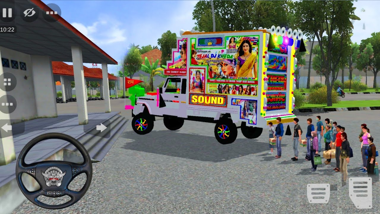 Dj pickup game bus Simulator Indonesia ! Dj pickup game ! Dj pickup mod ! Dj song ! Bollywood song