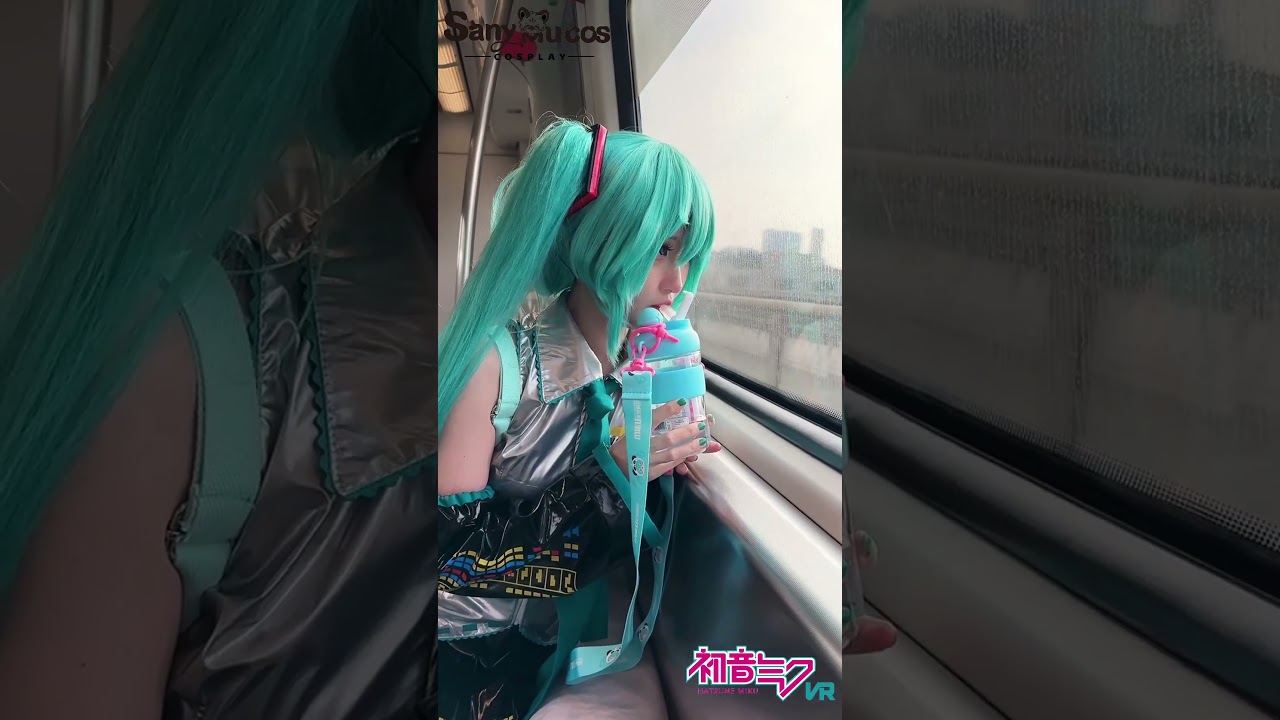 【SanyMuCos】 Hatsune Miku's Subway Ride #cosplay #sanymucos #miku #hatsunemiku #vocaloid