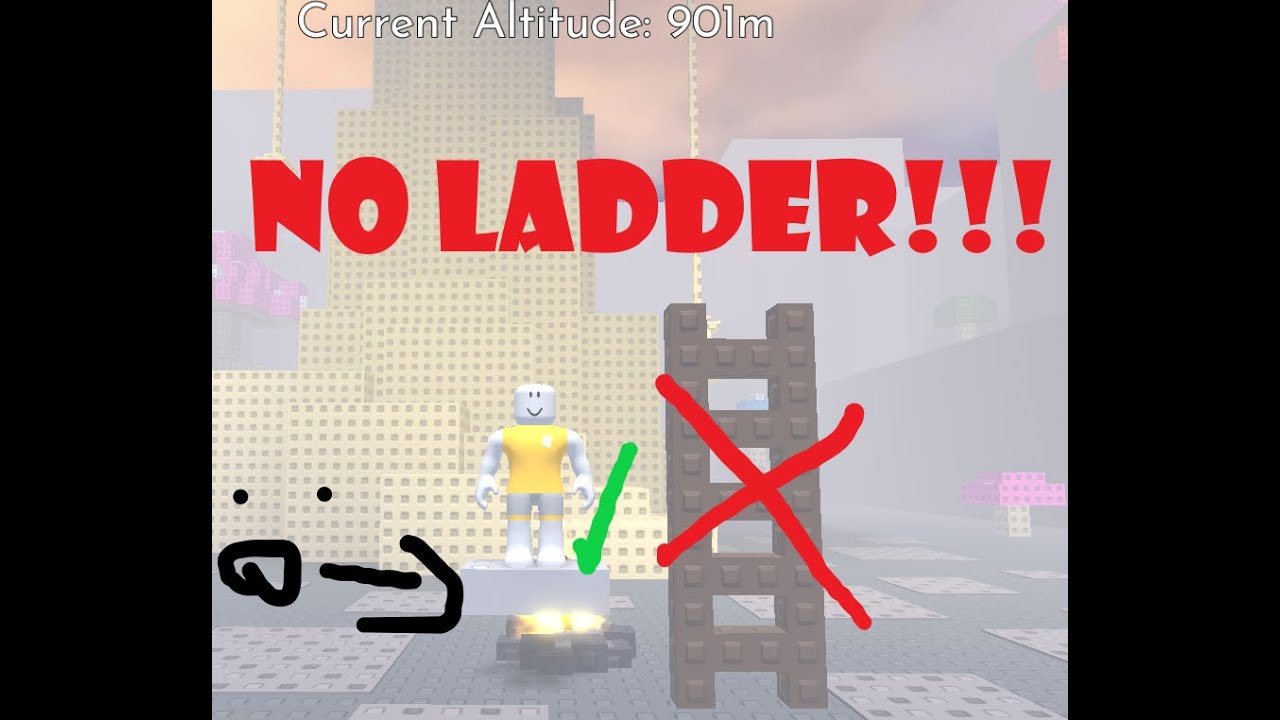 Beating Steep Steps Without A Ladder! Roblox YouTube