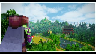 Every Tree In This Forest Is Custom Made Minecraft Survival