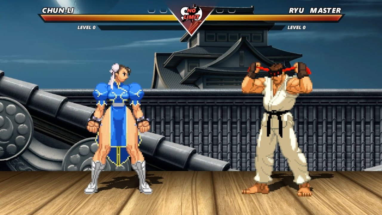 CHUN LI vs RYU MASTER - The most epic fight ever made ! - YouTube