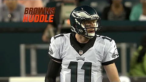 Browns Huddle: Eagles to start Carson Wentz