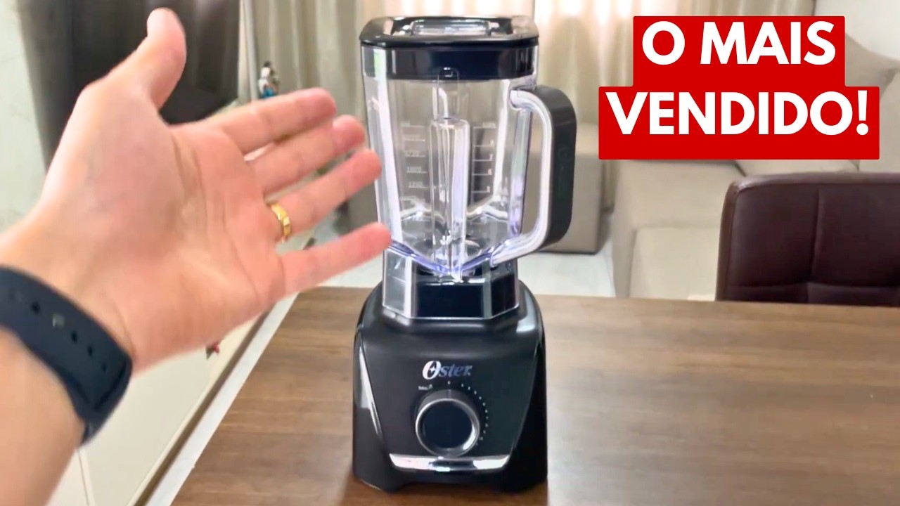 Liquidificador Oster OLIQ610 1400W é Bom? Review Completo | 3,2L Super Potente