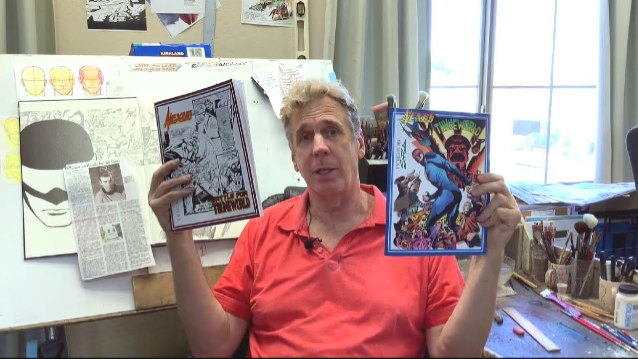 Thuneworld, Live Sketching and Q&A Live at Steve Rude's Studio