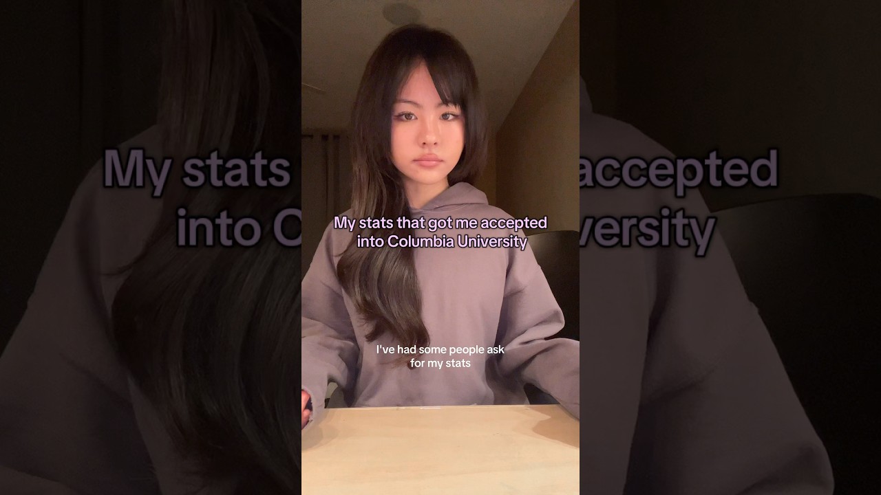 My stats (GPA, AP, IB, ACT) that got me into Columbia University! 