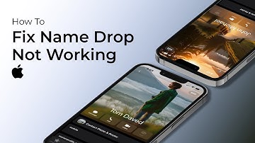 Hoe los ik het probleem met namedrop op als de iPhone niet werkt?