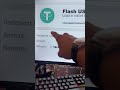 فلاش USDT سر الحسابات المموله الناجحه و F USDT اكبر عمليه خداع 