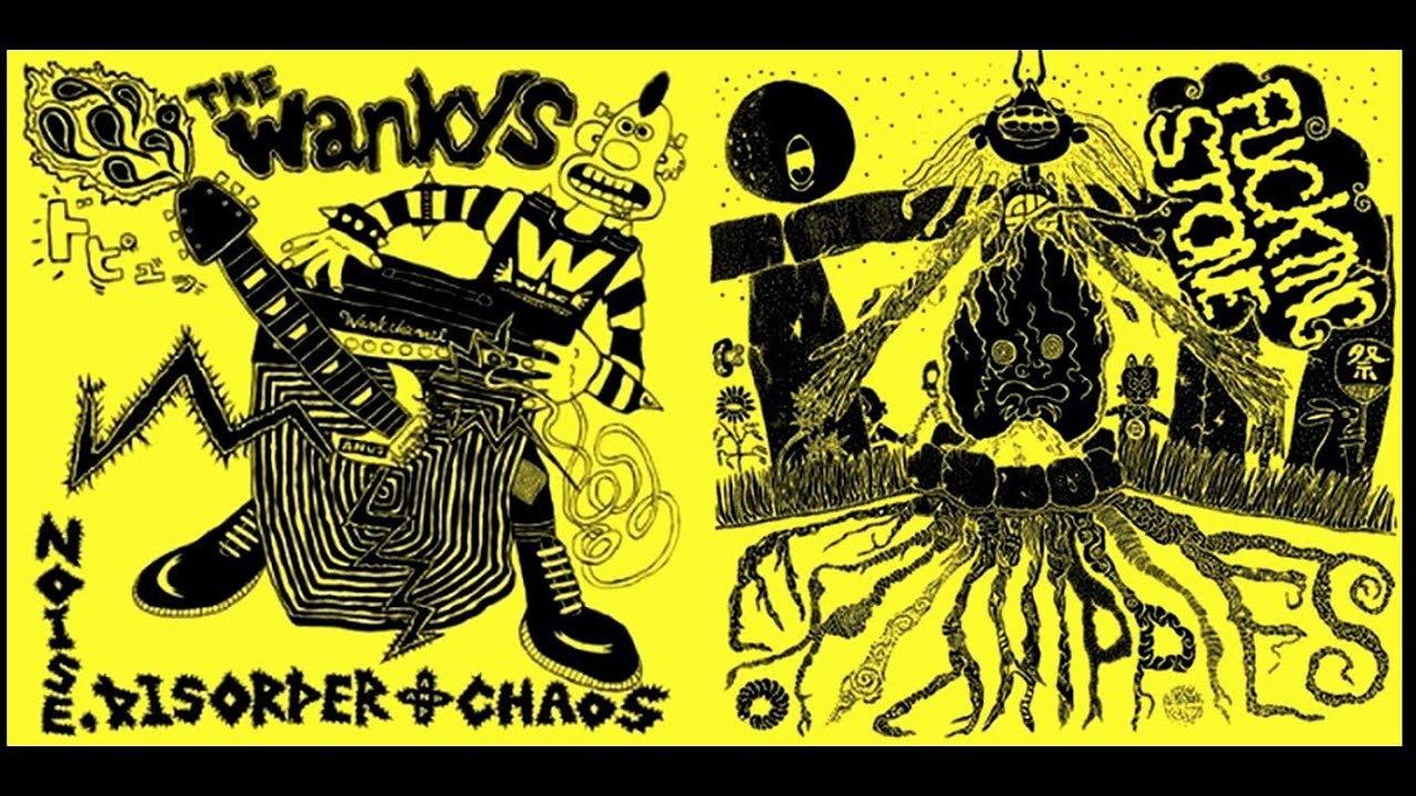 The Wankys  / Exithippies  - Split LP (2008) noisecore punk crust FULL ALBUM