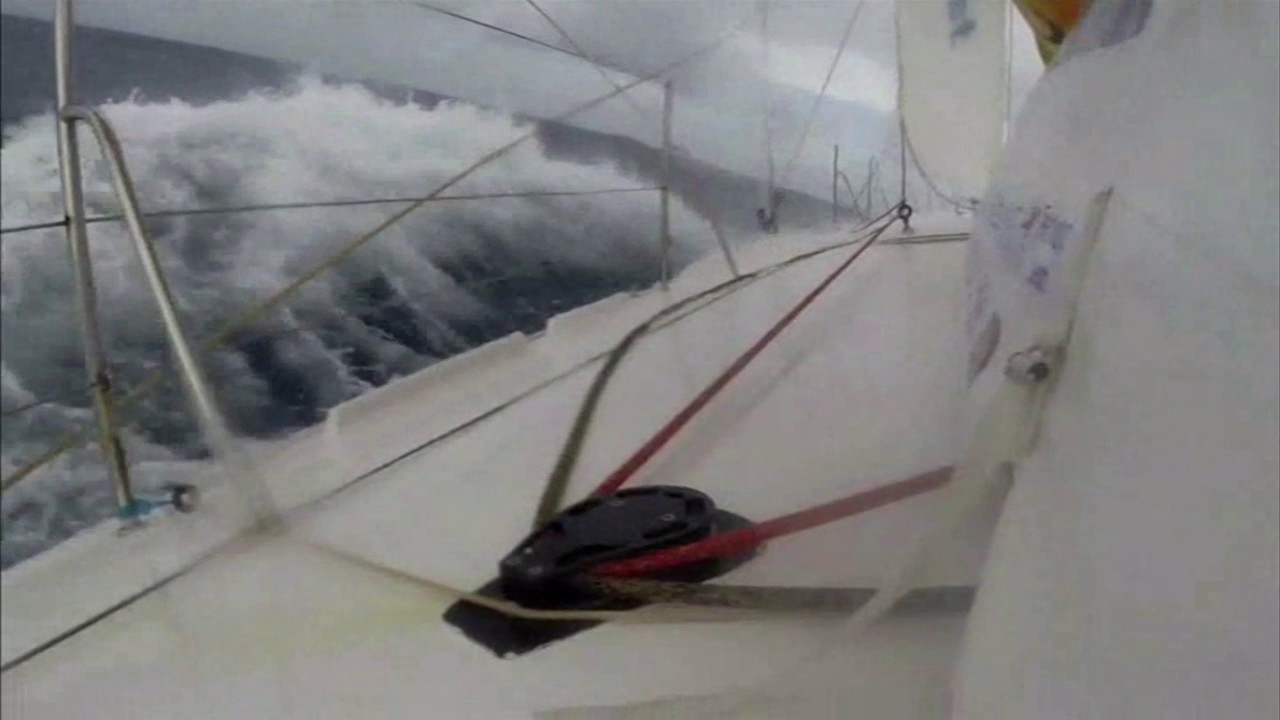 J116 : Sébastien Destremau dans des conditions casse-bateaux / Vendée Globe