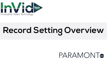 Record Setting Overview Training