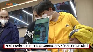 Yenilenmiş cep telefonlarında KDV yüzde 1'e indirildi