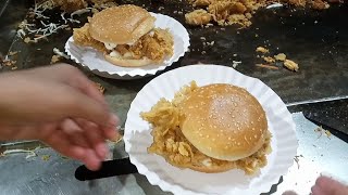 Zinger Burger By Red Pepper Restaurant Lahore Burger Burger Making