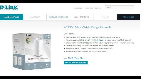 Unboxing D-Link AC1900 Mesh Wi-Fi Range Extender DAP-1900