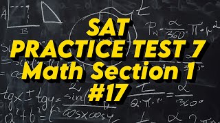 SAT Practice Test 7: Math Section 1: Question 17. S1Q17. The function f(t) = 40,000(2) to the t/790